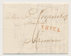 THIEL - Schiedam 1822 - ...-1852 Voorlopers