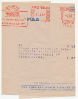 Roodfrankering Drukwerk Wikkel Amsterdam - Hengelo 1960 - Ohne Zuordnung