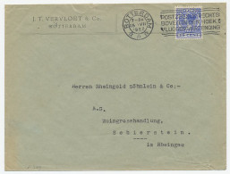 Perfin Verhoeven 349 - J.T.V.&Co - Rotterdam 1927 - Non Classificati