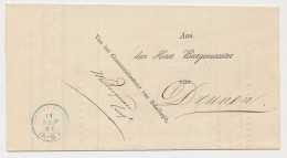 Kleinrondstempel Schalkwijk 1881 - Zonder Classificatie