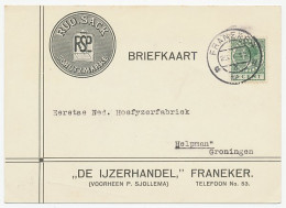 Firma Briefkaart Franeker 1931 - IJzerhandel - Zonder Classificatie