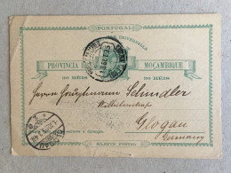 Portugal Mocambique Mozambique - 1935 Postal Stationery Entier Postal Glogow Poland / Glogau Prussia - Mozambique