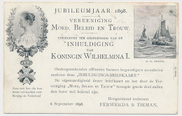 Briefkaart Geuzendam P33 D - Particulier Bedrukt - Zwerfkaart - Material Postal