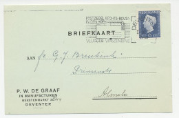 Firma Briefkaart Deventer 1948 - Manufacturen - Unclassified