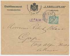 Firma Envelop Voorschoten 1911 - Etablissement Labelliflos - Unclassified