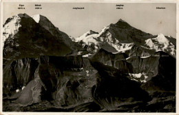Brienzer Rothorn - Blick Auf Die Jungfraugruppe (1733) * 29. 6. 1936 - Brienz