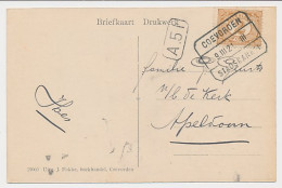 Treinblokstempel : Coevorden - Stadskanaal III 1921 - Non Classés