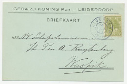 Firma Briefkaart Leiderdorp 1917 - Gerard Koning - Non Classés