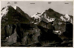 Brienzer Rothorn - Blick Auf Die Jungfraugruppe (1733) * 29. 6. 1936 - Brienz