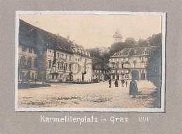 Austria - Graz - 1911 - Karmeliterplatz - Photo 100x70mm - Europe