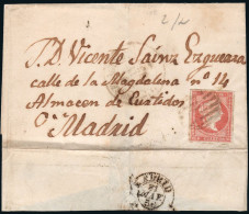 Madrid - Edi O 48 - Envuelta Mat Parrilla + Baeza "Torrelaguna" En Frontal - Lettres & Documents