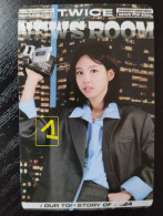 Photocard K POP Au Choix  TWICE 2024 Season's Grettings News Room Nayeon - Other & Unclassified