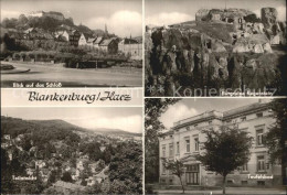 72400675 Blankenburg Harz Schloss Burgruine Regenstein Teufelsbad  Blankenburg - Blankenburg