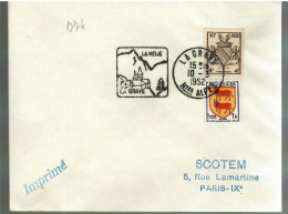80502 -  Daguin Illustré De La MEIJE / La GRAVE - Mechanical Postmarks (Advertisement)