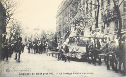 CPA - PARIS - Cavalcade Du Boeuf Gras 1907 - Le Cortège Avenue Laumière - (XIXe Arrt.) - TBE - Distrito: 19