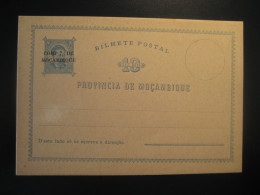 10 Reis Bilhete Postal Stationery Card Provincia Companhia De Moçambique MOZAMBIQUE COMPANY - Mozambique