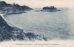 PORTRIEUX ST QUAY - L ILE DE LA COMTESSE ET LE SEMAPHORE - Saint-Quay-Portrieux