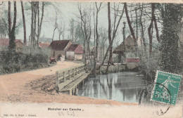 Monchel Sur Canche . (carte Colorisée.) - Andere & Zonder Classificatie