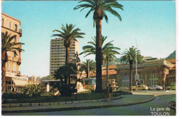 CPM TOULON La Gare - Gares - Sans Trains