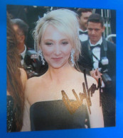 AUTOGRAPHE DE AUDREY LAMY SUR PHOTO - Actors & Comedians