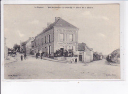 BOURGNEUF-la-FORÊT: Place De La Mairie - Très Bon état - Autres & Non Classés