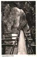 LEUTASCH, TIROL, GORGE, MOUNTAIN, BRIDGE, AUSTRIA, POSTCARD - Leutasch