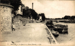 MELUN LE QUAI DE LA REINE BLANCHE - Melun