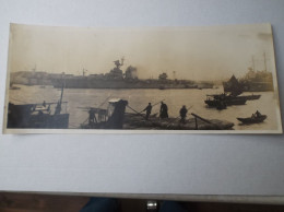 Croiseur Grande Photo (27x11.5cm) (au Port De La Valette à Vérifier) - Bateaux