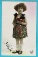 * Fantaisie - Fantasy - Fantasie (Enfant - Child - Kind) * (V.B. Paris 188) Portrait, Girl, Fille, Meisje, Roses, Dress - Ritratti