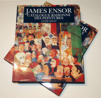 F0145 James Ensor : Catalogue Raisonné Des Peintures / Xavier Tricot [2 Vol. Beredeneerde Catalogus Schilderijen 1992] - Belgique