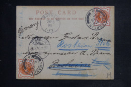 ROYAUME UNI - Carte Postale De L'Île De Wight Pour L'Allemagne En 1898 - L 152802 - Covers & Documents