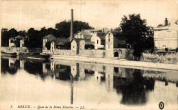 MELUN LE QUAI DE LA REINE BLANCHE - Melun