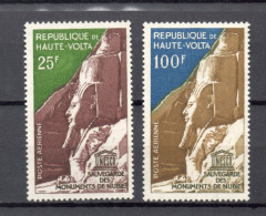 HAUTE VOLTA  PA  N° 12 + 13     NEUFS SANS CHARNIERE  COTE  4.50€    MONUMENTS DE NUBIE - Obervolta (1958-1984)