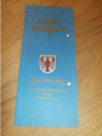 Altes Sparbuch Cottbus , 1942 - 1944 , Marie Pfennig Geb. Götze In Cottbus , Sparkasse , Bank !! - Documents Historiques