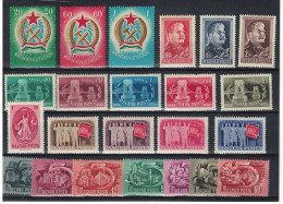 Hungaria - Hongrie - Magyar Stamps 1949-50-51-52 ** Complete Set - Ongebruikt