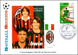 ALGHERIA 2014 FDC Football Legends Paolo MALDINI Italy Italia Italie Ac Milan Milano Player Fußball Fútbol Soccer Calcio - Otros & Sin Clasificación