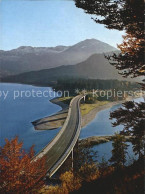 72399846 Hinterriss Tirol Alpengasthof Und Cafe Eng Autobahnbruecke Hinterriss - Autres & Non Classés