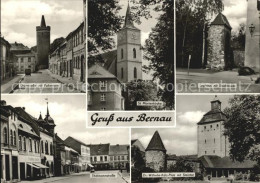 72399835 Bernau Berlin Gruenstrasse Mit Pulverturm Lughaus Mit Stadtmauer Steint - Autres & Non Classés