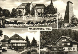 72399750 Masserberg Rennsteigwarte Massermuehle Kuranlagen Masserberg - Masserberg