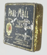 Boite à Cigarettes Vide En Métal. PALL-MALL Cigarettes. Sultan Factory. - Empty Tobacco Boxes