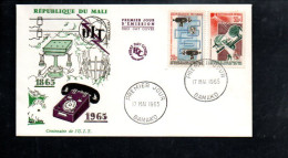 MALI FDC 1965 CENTENAIRE U I T - Malí (1959-...)