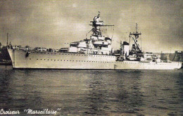 CP- Croiseur "La Marseillaise" - Guerre
