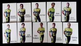 Cyclisme , Serie Lviv Cycling Team 2021 Hommes Complete - Cycling