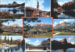 72399443 Cortina D Ampezzo Dolomiten Seilbahn Kirche Cortina D Ampezzo - Otros & Sin Clasificación