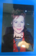 AUTOGRAPHE DE SONIA VOLLEREAUX SUR PHOTO - Schauspieler Und Komiker