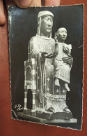 CPA 63 @  CHASTREIX - Notre Dame - Vierge Romane Du 11° S. En 1955 - Timbre De Collection N° 979 Quimper - Autres & Non Classés