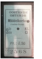 Ticket  Chemins De Fer BelgesVenezia Mestre - Sonstige & Ohne Zuordnung