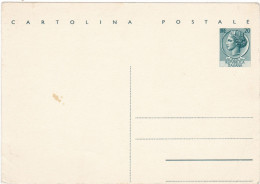 ITALIA - REPUBBLICA - INTERO POSTALE  - CARTOLINA POSTALE L. 20 - Interi Postali