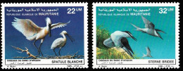 1986 Mauritania Birds Of Banc D’Arguin Set MNH** No1 - Mauritanië (1960-...)