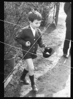 Orig. XL Foto 1959 Schnappschuss Süßer Junge Mit Bayerischer Tracht, Cute Boy In Bavarian Costume, Schoolboy - Anonieme Personen